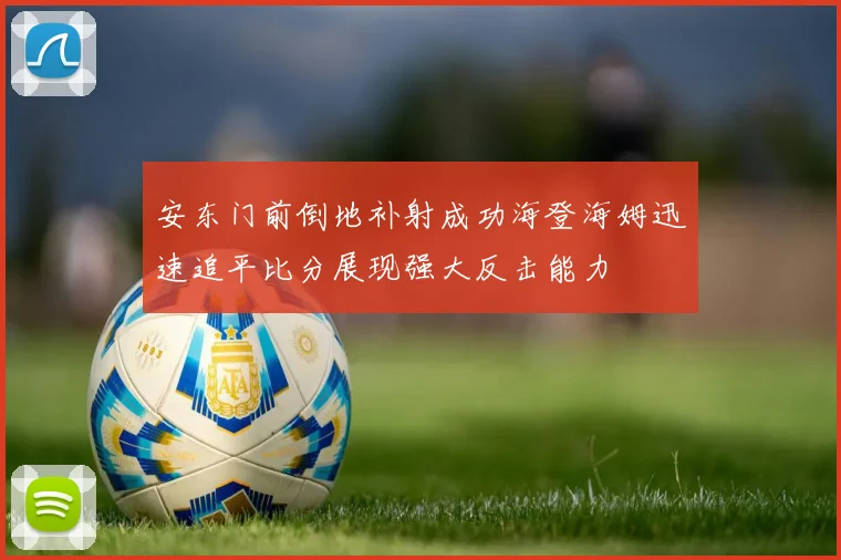 安东门前倒地补射成功海登海姆迅速追平比分展现强大反击能力